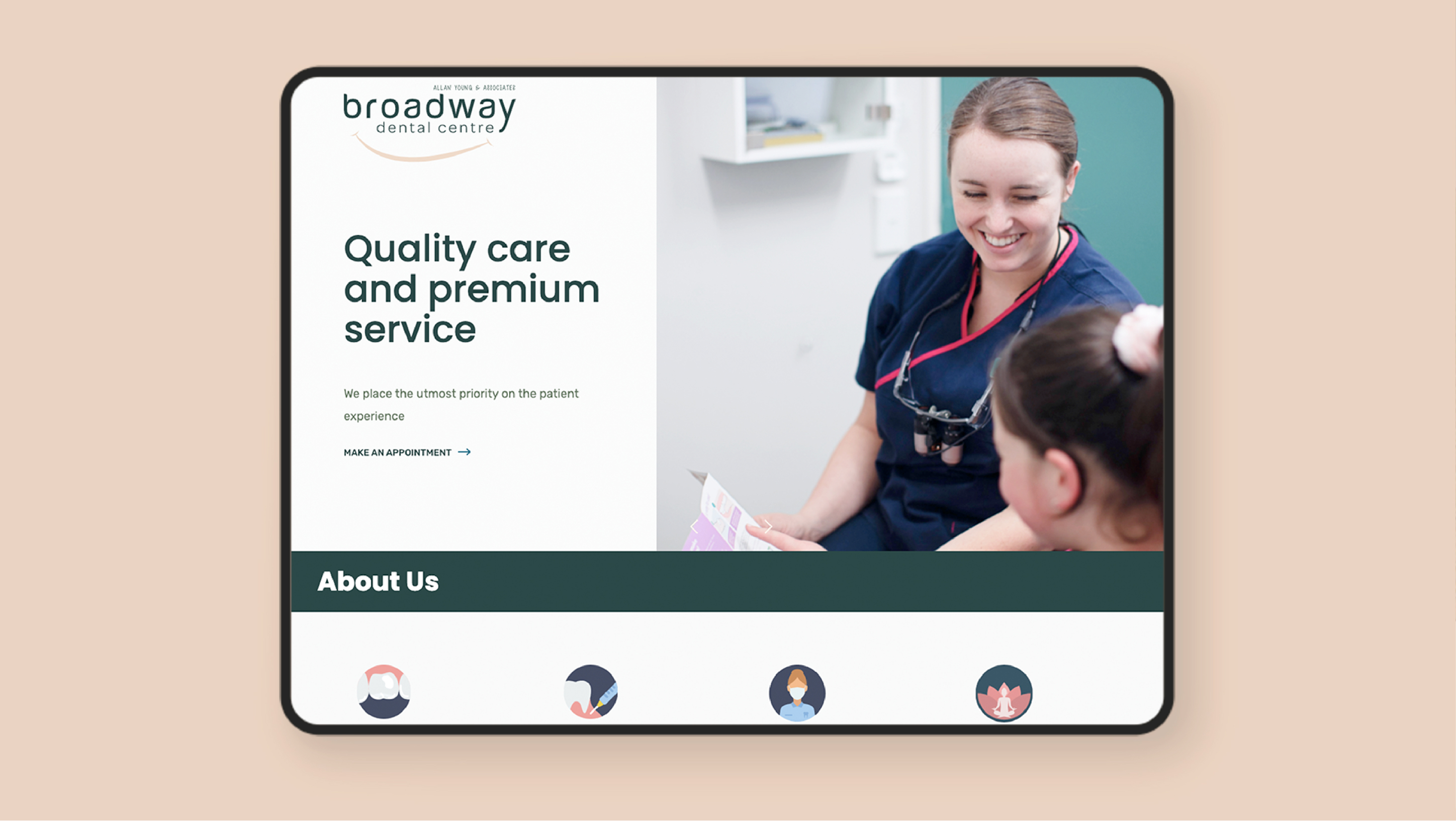 Broadway Dental Centre Logo Design Presentation 20200716 14